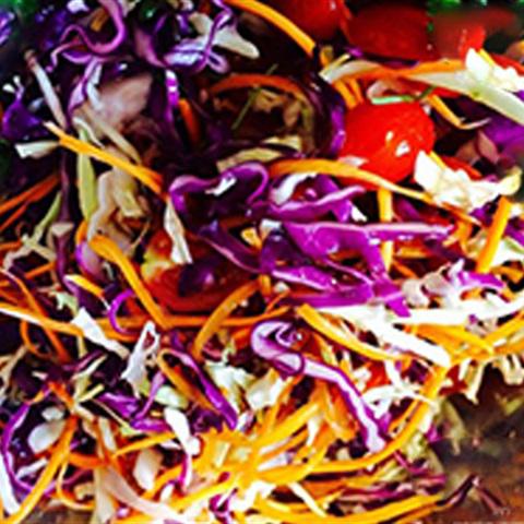 Cách làm salad rong nho