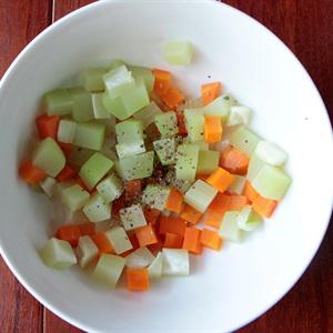 Cách làm salad su su