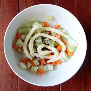 Cách làm salad su su