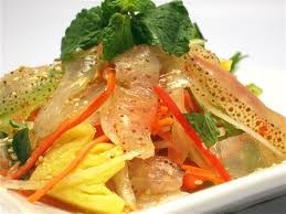 Salad sứa chua cay