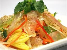 Salad sứa chua cay