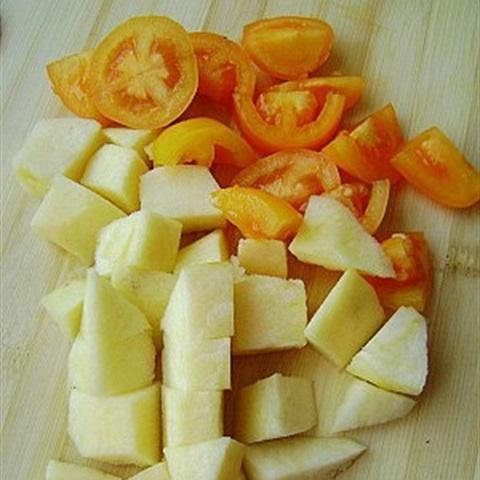 Cách làm salad táo