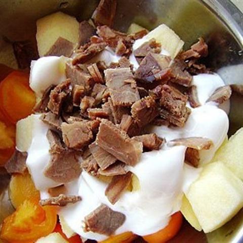 Cách làm salad táo