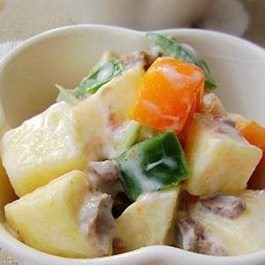 Cách làm salad táo