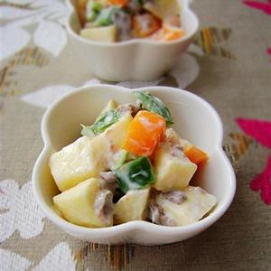 Cách làm salad táo