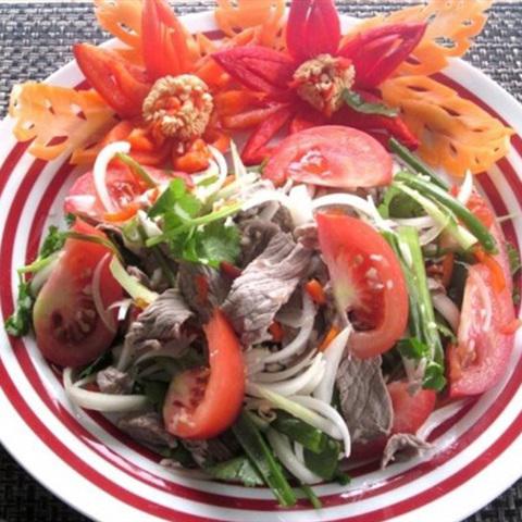 Cách làm salad thịt bò