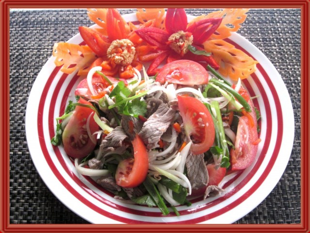 Salad thịt bò