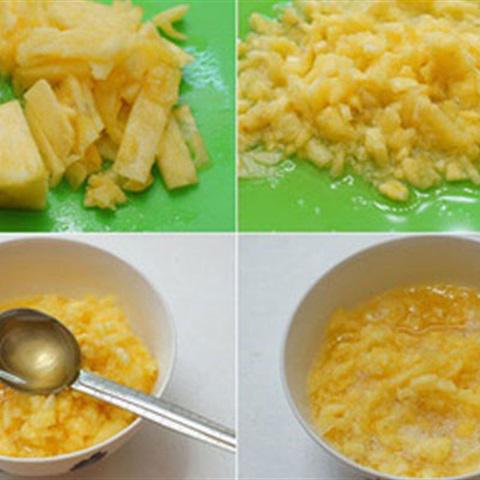 Cách làm salad thơm tứ sắc