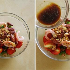 Cách làm salad tôm cà chua