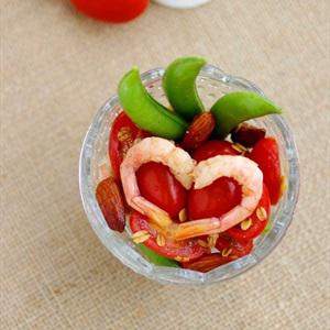 Cách làm salad tôm cà chua
