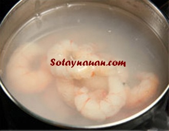 Salad Tôm Dứa (Salad tom dua) chua dịu chống ngán