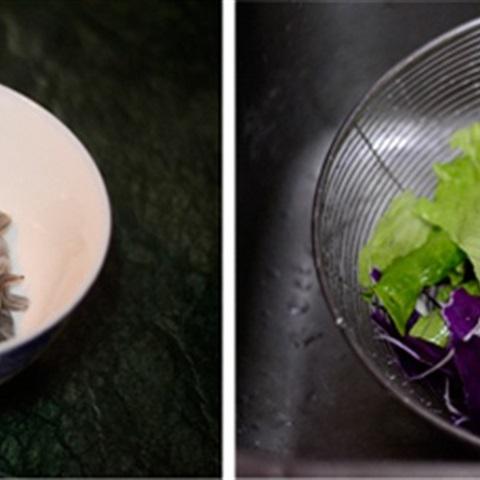 Cách làm Salad tôm rau