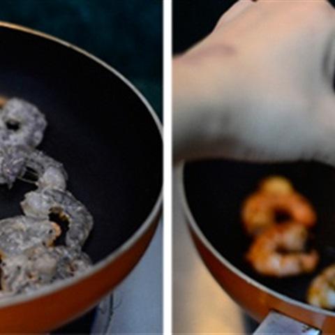 Cách làm Salad tôm rau