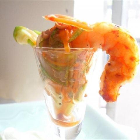 Cách làm salad tôm trộn bông so đũa