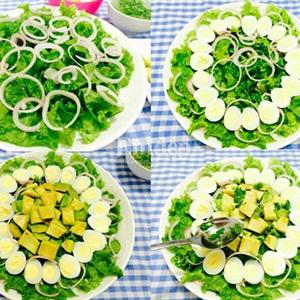 Cách làm salad trái bơ