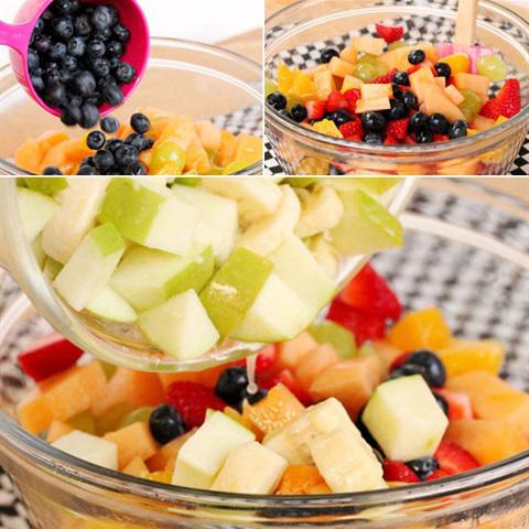 Cách làm salad trái cây giảm cân