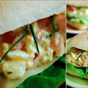 Cách làm salad trứng kẹp bánh mì