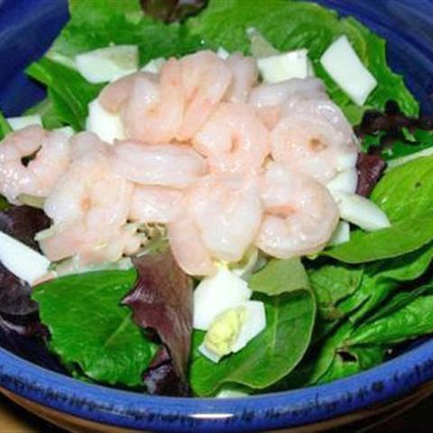 Cách làm salad trứng tôm