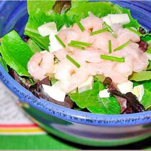 Cách làm salad trứng tôm
