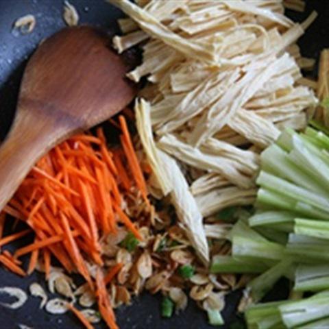 Cách làm salad váng đậu