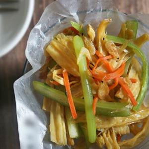 Cách làm salad váng đậu