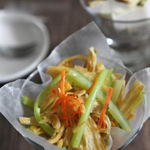 Cách làm salad váng đậu