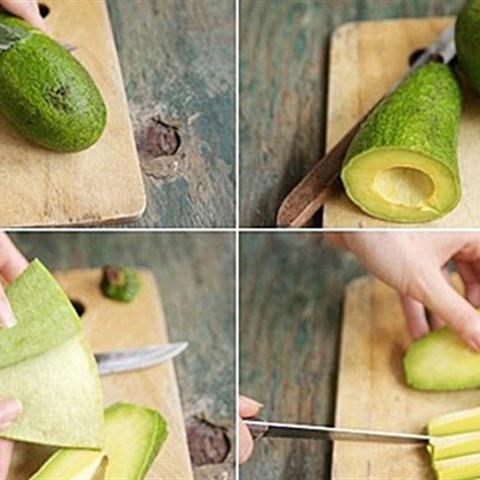 Cách làm salad xoài bơ sốt sữa chua