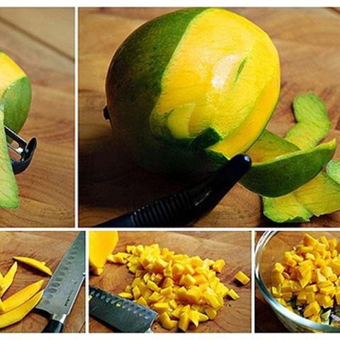 Cách làm salad xoài dưa leo