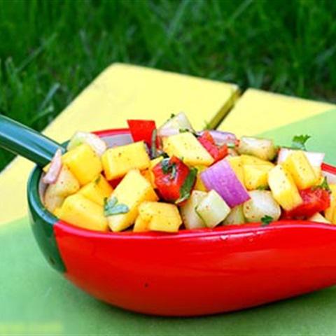Cách làm salad xoài kiểu Thái