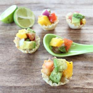 Cách làm salad xoài mix bơ