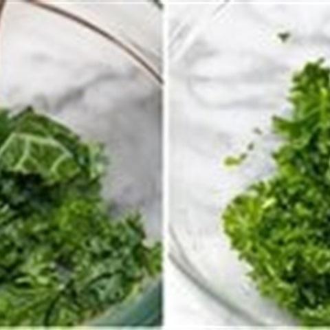 Cách làm salad xoài trộn xà lách xoăn