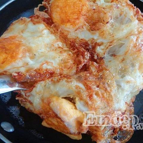 Cách làm salad xoài trứng chiên