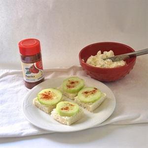 Cách làm sandwich dưa leo