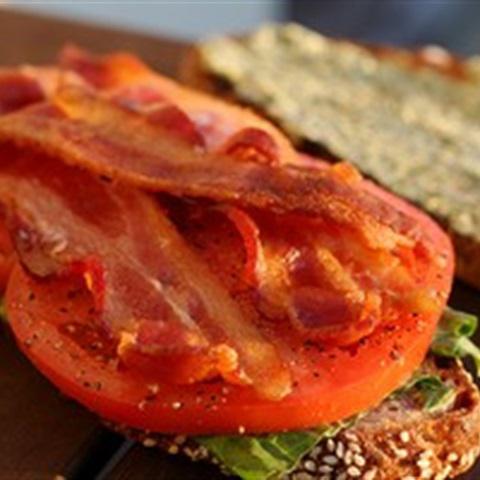 Cách làm sandwich thịt xông khói