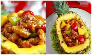 Sáng tạo với táo cốc sữa chua đá bào