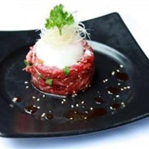 Cách làm sashimi bò trộn