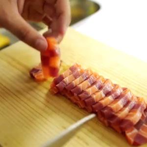 Cách làm sashimi cá hồi và cá ngừ