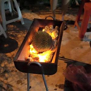 Cách làm sầu riêng nướng