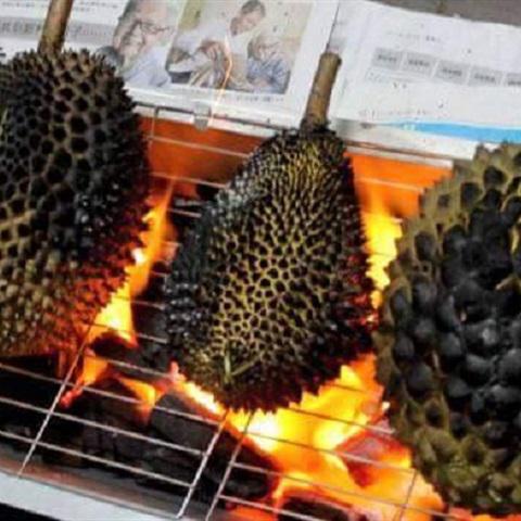 Cách làm sầu riêng nướng