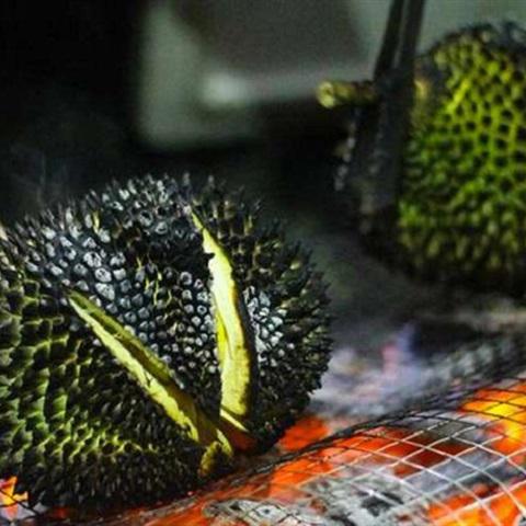 Cách làm sầu riêng nướng