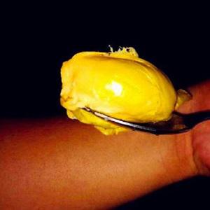 Cách làm sầu riêng nướng