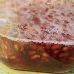 Cách làm si rô lựu