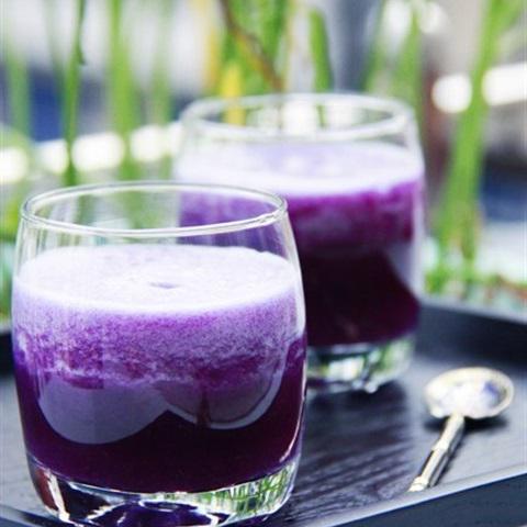 Cách làm sinh tố bắp cải tím