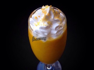 Sinh tố bí đỏ ngon ngất ngây