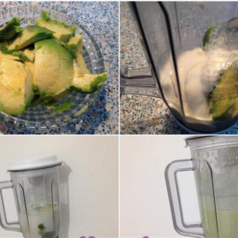 Cách làm sinh tố bơ sữa chua