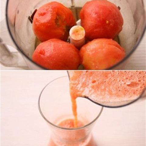 Cách làm sinh tố cà chua mật ong