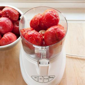 Cách làm sinh tố cà chua siro lựu