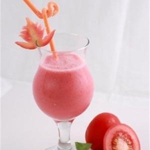 Cách làm sinh tố cà chua siro lựu