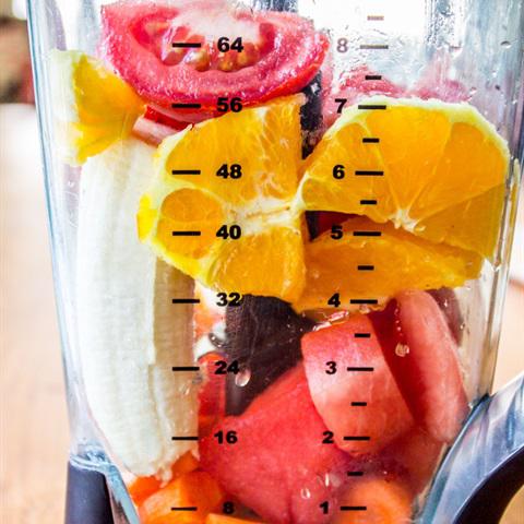 Cách làm sinh tố cà chua trái cây