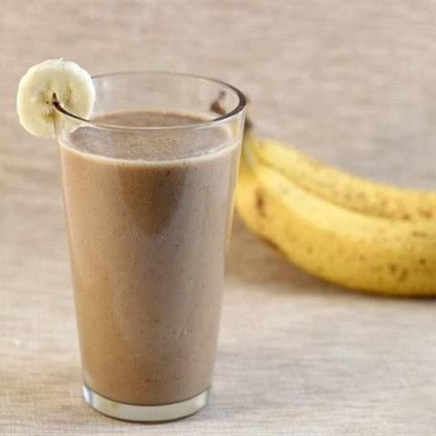 Cách làm sinh tố chuối cà phê